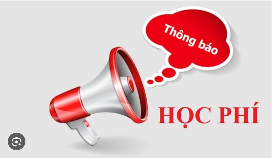THÔNG BÁO THU HỌC PHÍ NĂM HỌC 2023-2024